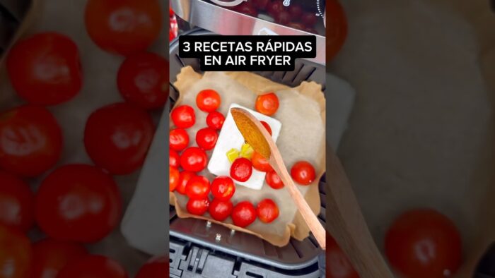 3 RECETAS RÁPIDAS en AIR FRYER #shorts #recetas
