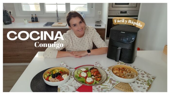 3 Recetas FÁCILES y RÁPIDAS en FREIDORA de AIRE