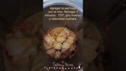 ARROZ CON POLLO EN THERMOMIX.