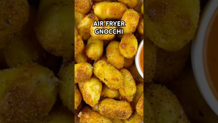Air Fryer Gnocchi #recipe #airfryerrecipes #gnocchi #short #shorts #easy #appetizer #appetizer ideas