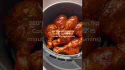 Air fryer chicken legs quick recipes and easy #lunch #lunchbox #chicken #recipe #روتين #مطبخ #fyp