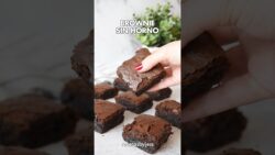 BROWNIE Sin Horno en AIR FRYER 🍫❤️ #postresfaciles #receta #chocolate #postressinhorno