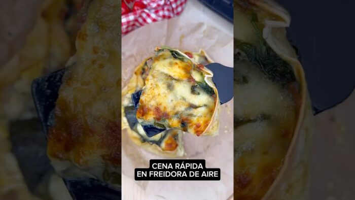 CENA RÁPIDA en FREIDORA de AIRE #shorts #recetas