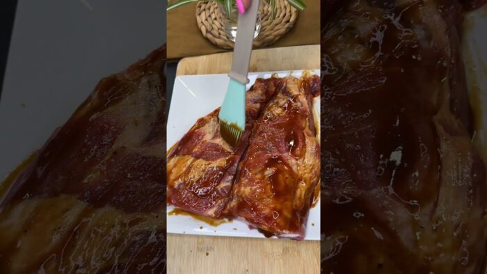 COSTILLAS  BBQ EN AIRFRYER