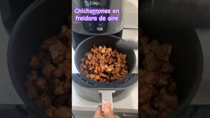 Chicharrones en freidora de aire