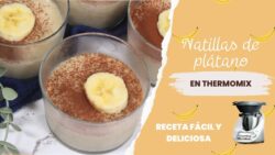 🍌Cómo Hacer Natillas de Plátano en Thermomix 🍌| Receta Fácil y Rápida
