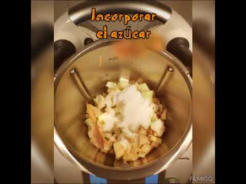 Compota de manzana con Thermomix