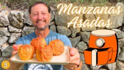 Deliciosas MANZANAS ASADAS EN LA FREIDORA DE AIRE en Minutos👌🏻 – Recetas de Guille en 5 Mi ...