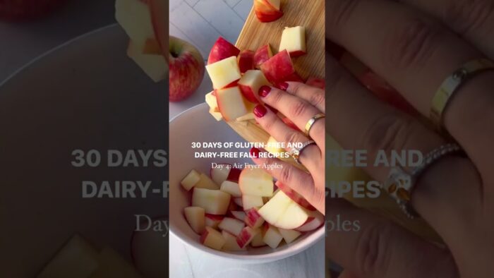 FALL RECIPE SERIES: AIR FRYER APPLES