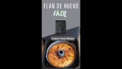 Flan en freidora de aire Receta fácil y rápida  COSORI DUAL BLAZE #cosori #freidoradeaire #airfryer