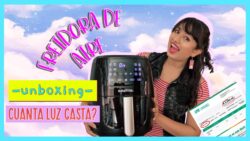 🍟Freidora de aire Gourmia 5.7 |NO LA COMPRES sin ver este video |Cuánta luz usa? | Unboxing  ...