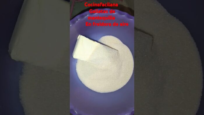 Galletas en freidora de aire #cocinafacilana #comidamexicana #receta #cocinaconamor #amoralacocina