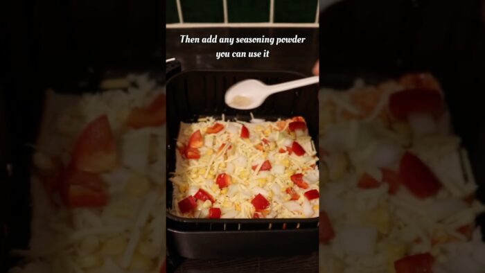 Instant Pizza using Bread | Air fryer Recipe | Bread Recipes @kitchenadminvlogging