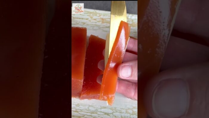 MEMBRILLO EN LA THERMOMIX, ¡¡sale buenísimo!! #receta #dulce #postrescaseros #cocinaespañola