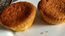 Magdalenas de flan, fácil y rico con Thermomix