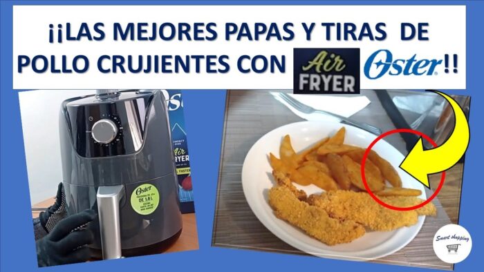 Mira lo que puedes hacer en la mini freidora Oster de 1.8 L