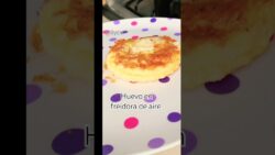 Omelette de huevo en la freidora de aire #recetasfaciles