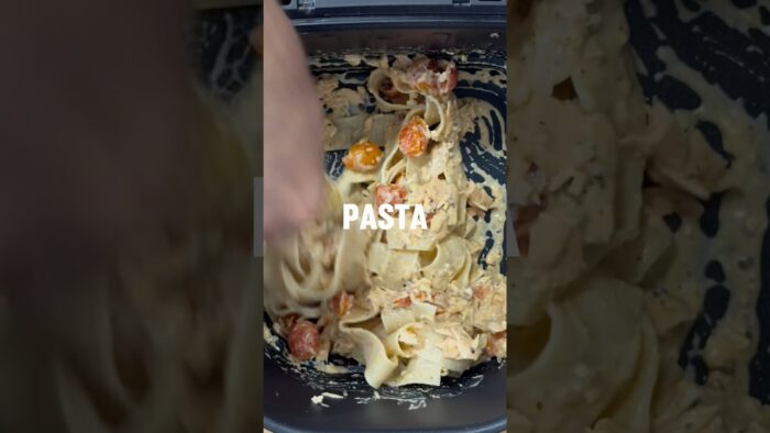 PASTA CREMOSA en freidora de aire #freidoradeaire