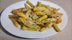 🍟PATATAS FRITAS 🍟 EN FREIDORA DE AIRE CON UN TOQUE ESPECIAL.RECETA SANA,BUENISIMA Y FÁCIL.¡A COMER!😋