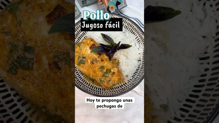 PECHUGA DE POLLO JUGOSA  EN FREIDORA DE AIRE #pollo #freidoradeaire #pechugasdepollo #recetasfaciles