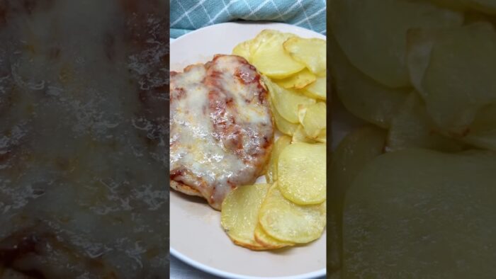 PECHUGA NAPOLITANA CON PATATAS