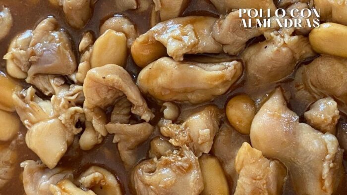 POLLO CON ALMENDRAS CON THERMOMIX 6!!