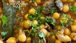 POTAJE DE GARBANZOS Y SETAS 🍄‍🟫 CON THERMOMIX 6!! 😋😋