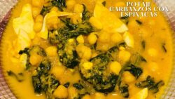 POTAJE 👩🏻‍🍳 GARBANZOS CON ESPINACAS 😋 CON THERMOMIX 6!!