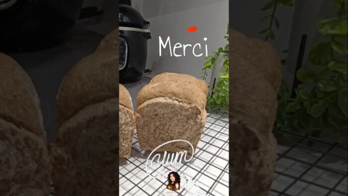 Pain de mie à la farine complète #recette en description #thermomix #paindemie #food  #foryoupage