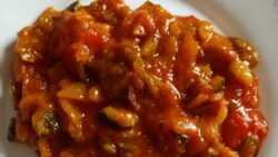 Pisto, fácil y rico con Thermomix