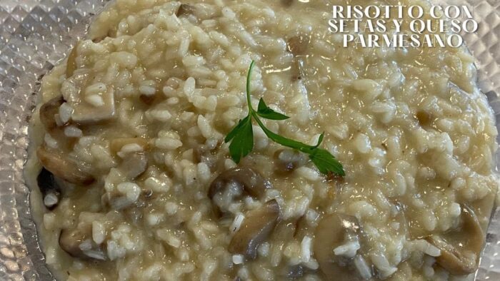 RISOTTO DE SETAS  🍄‍🟫 CON THERMOMIX 6!!