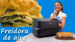 ✅Receta MARAVILLOSA: LASAÑA de Bacalao, Espinacas y Gambas estilo PORTUGUÉS #airfryer  #cosori