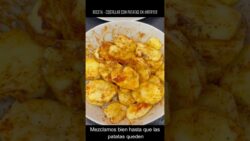 Receta costillar con patatas en airfryer #shorts #recetasairfryer #recetas #recetasfaciles