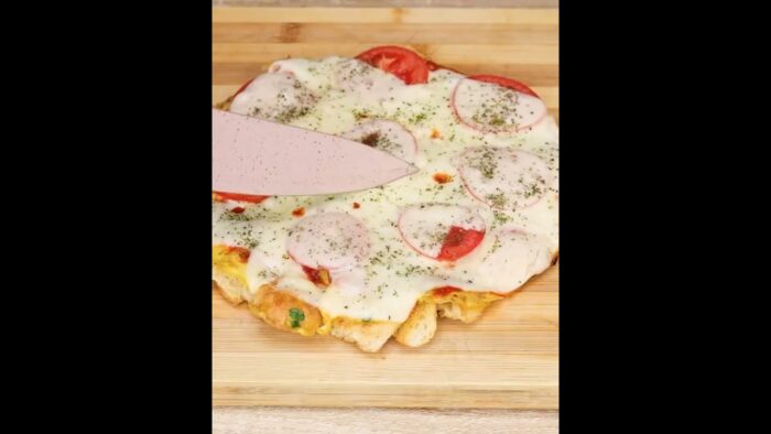 Receta de Pizza con Pan 🥐🍕
