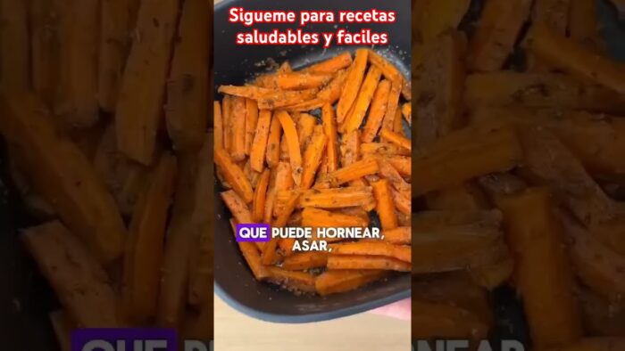 Receta saludable con airfryer, sígueme para mas recetas ricas y faciles😋#recetasconairfryer #airfrye