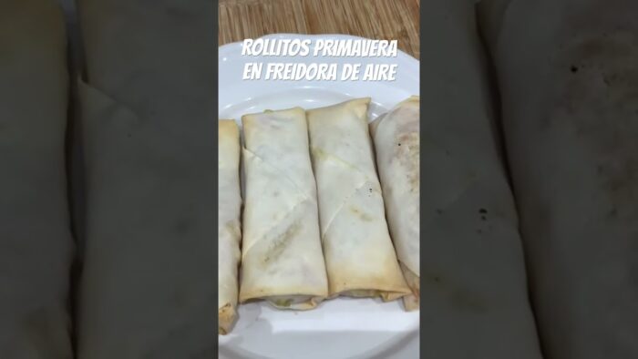 Rollitos Primavera en Freidora de Aire