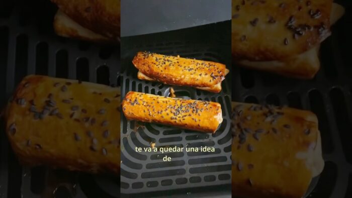 Rollitos de queso fetal y miel🧀#mapetitebouchee #recetasairfryer #recetas #viral #recetasfaciles