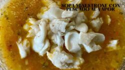 SOPA 🍲 MINESTRONE CON MERLUZA 🐟 CON THERMOMIX 6 !!