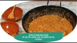 SOPA ZURRUKUTUNA CON PAN-AJO-BACALAO-PARA LOS DÍAS DE FRÍO-RECETA BY SIL DE LEÓN-LOS TELARES DE SIL