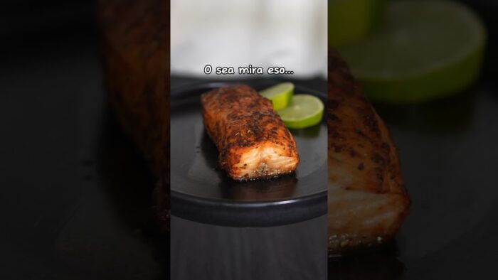 Salmón en el Air Fryer | Más fácil imposible