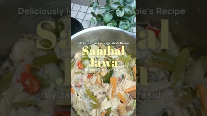 Sambal Goreng Jawa Thermomix
