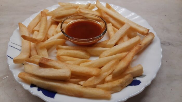 air fryer finger chips #locook #food #trending #shots #chips recipe