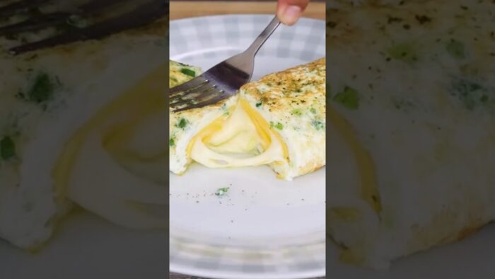 receta de Huevos con Queso 🧀🥚
