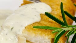 Receta de Filetes de bonito en tempura con salsa tártara