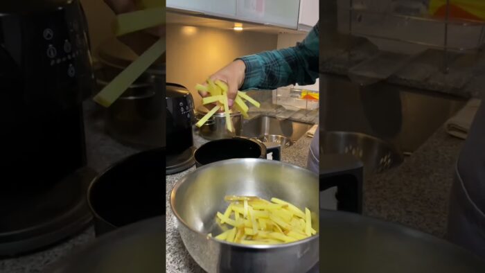 ¿Cómo hacer papas fritas en freidora de aire? PART 2