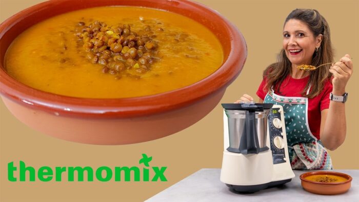 🍲¿Tienes un BOTE de LENTEJAS en la despensa? Lentejas RÁPIDAS de bote con verduras en #thermomix