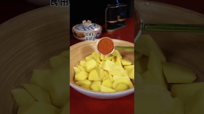 空气炸锅（Air Fryer）——烤土豆-Baked potatoes #料理 #recipe #美食分享 #料理 #美食分享 #小吃