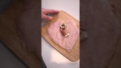 Air Fryer Chicken Bacon Roll Recipe 🍗