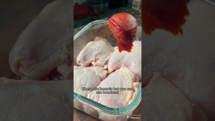 Air Fryer Spicy Gochujang Chicken (Korean Chicken Recipe)