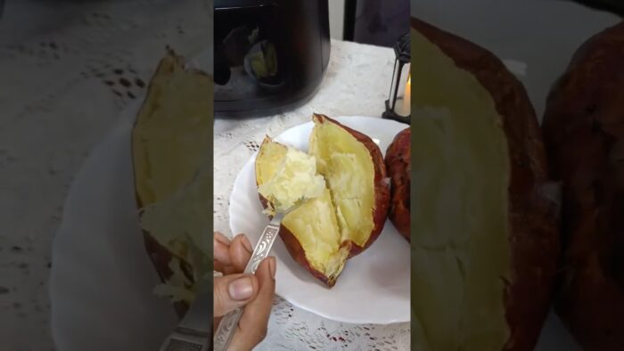 Air Fryer Sweet Potato Recipe #shorts #airfryer #philipsairfryer